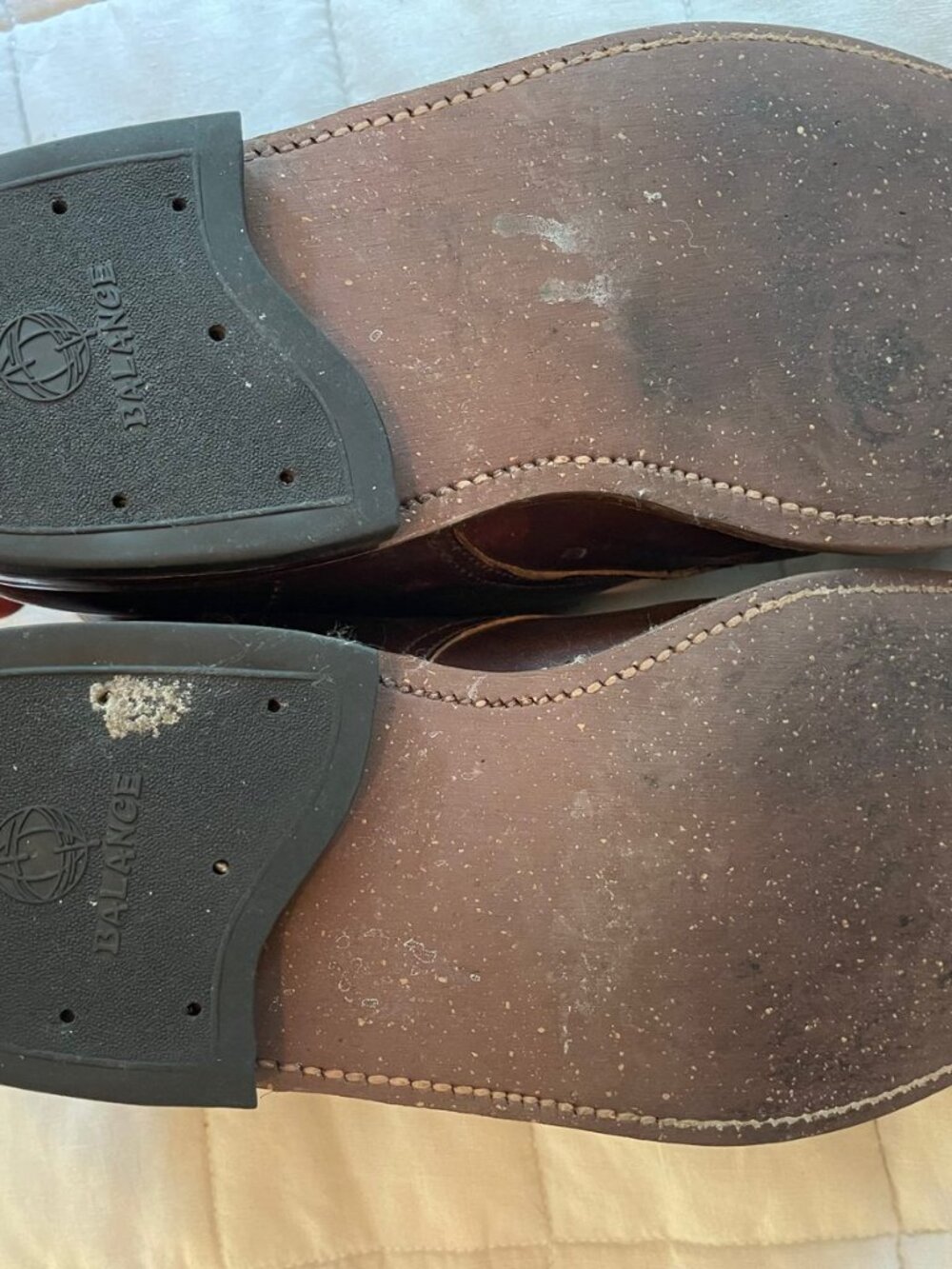 Alden Indy 405 Brown Leather Boots - Picture 6 of 10